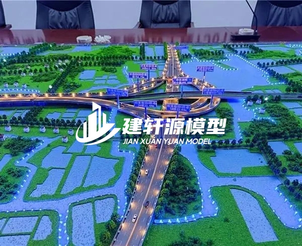 醴陵高速公路沙盘定制